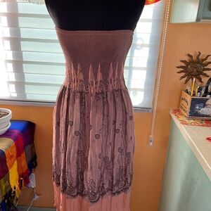 LAPIS MINI Dress or Skirt SZ OSFM